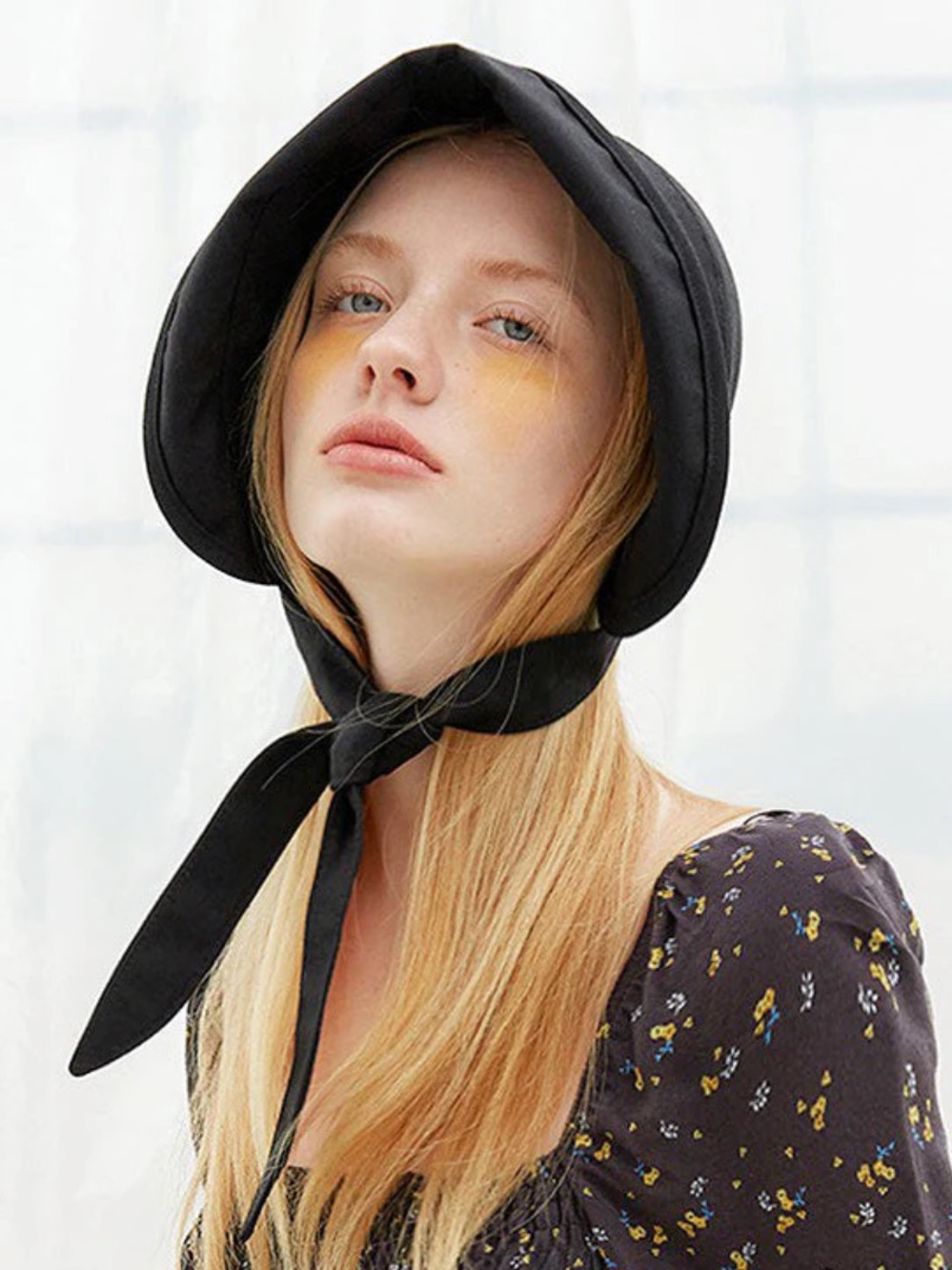 Sun Shield Ribbon Bucket Hat